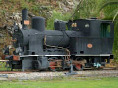 
CP 0-4-0WT 'E.1', Henschel Works No 19939 of 1922, at Regua station, April 2012